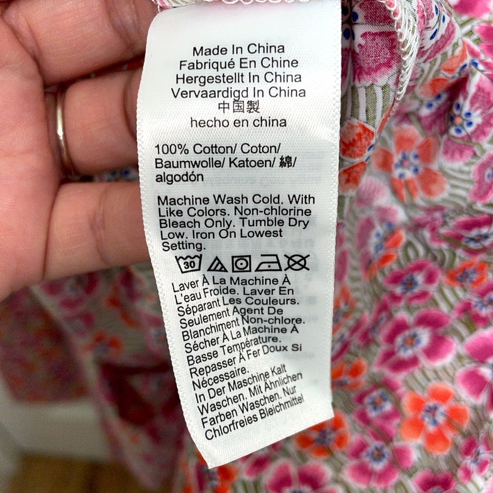 NWT J.Crew Tie Waist Halter Dress in Liberty Ellie Fabric - Picture 10 of 10